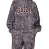 Guizio Cheetah Pullover Hoodie