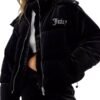 Juicy Couture Black Hooded Jacket