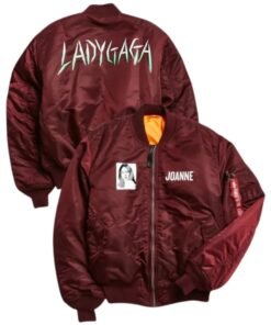 Lady Gaga Joanne Tour Maroon Jacket