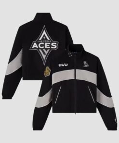 OVO Wnba Las Vegas Aces Black Jacket