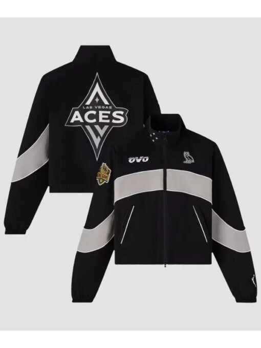 OVO Wnba Las Vegas Aces Black Jacket