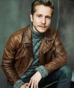 Conrad Hawkins The Resident Brown Leather Jacket