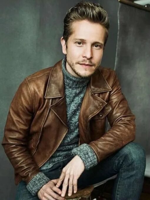 Conrad Hawkins The Resident Brown Leather Jacket