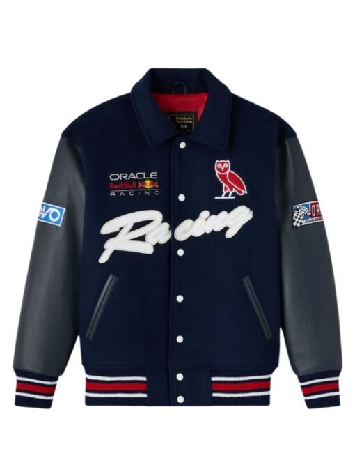 OVO x Red Bull Racing Varsity Jacket