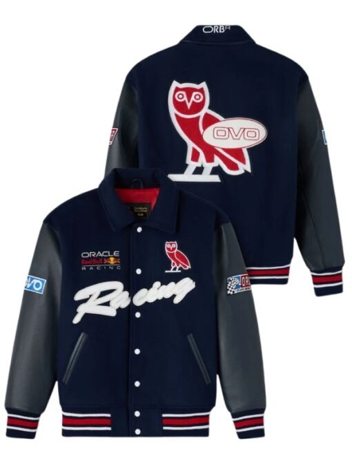 OVO x Red Bull Racing Navy Blue Jacket