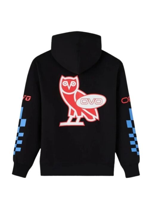 OVO Red Bull Racing Finish Line Black Hoodie