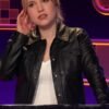 Taylor Tomlinson After Midnight Black Leather Jacket