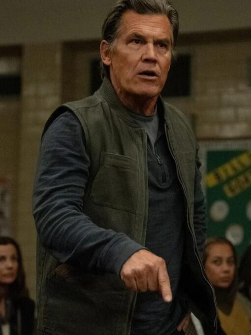 Josh Brolin Weapons Green Vest