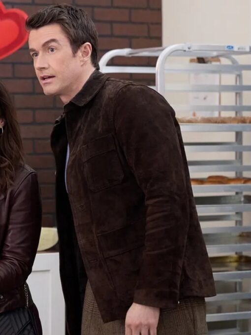 An Unexpected Robert Buckley Brown Jacket