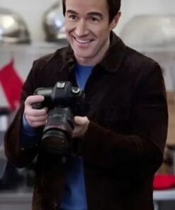 An Unexpected Robert Buckley Suede Jacket