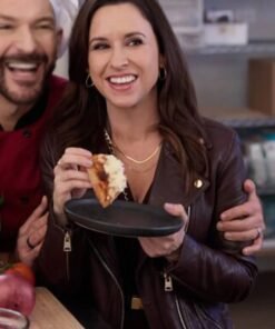 Movie Hannah Lacey Chabert Brown Jacket