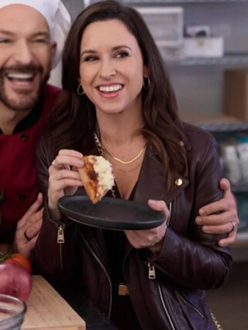 Movie Hannah Lacey Chabert Brown Jacket