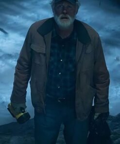 John Lithgow Pet Sematary Brown Jacket
