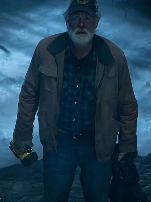 John Lithgow Pet Sematary Brown Jacket