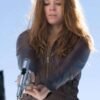 Kate Mara Shooter Brown Jacket