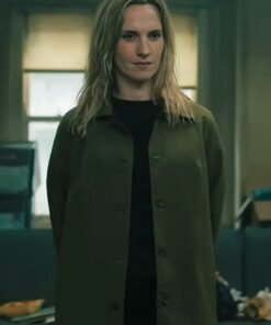 Slow Horses S04 Emma Flyte Green Coat