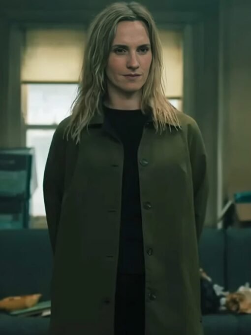 Slow Horses S04 Emma Flyte Green Coat