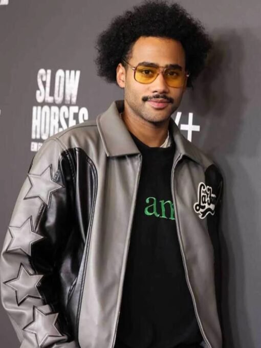 Pablo Grant Slow Horses S02 Leather Jacket