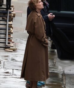 Slow Horses Diana Taverner Brown Coat