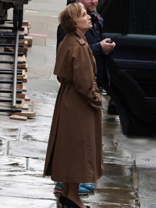 Slow Horses Diana Taverner Brown Coat