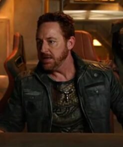 Scott Grimes The Orville Leather Jacket