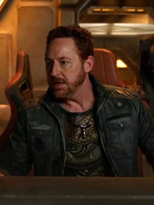 Scott Grimes The Orville Leather Jacket