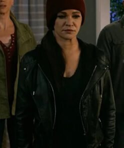Talla Keyali The Orville Biker Leather Jacket