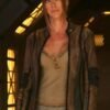 Adrianne Palicki The Orville Season 02 Brown Jacket