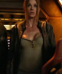 Kelly Grayson The Orville Brown Leather Jacket