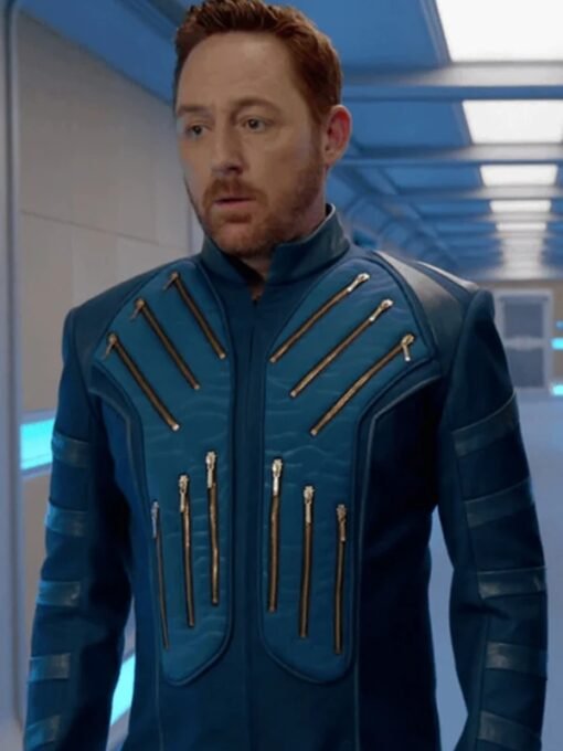 Lt. Gordon Malloy The Orville Leather Jacket