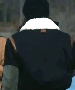 Missy Peregrym FBI S07 Shearling Jacket