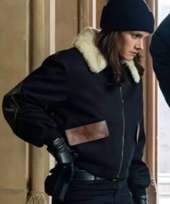 FBI S07 Missy Peregrym Black Bomber Jacket