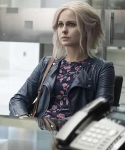 Rose McIver iZombie Blue Leather Jacket