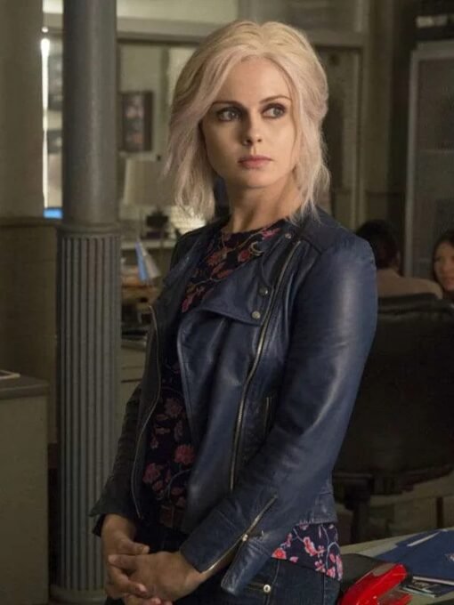 Tv Series iZombie Blue Leather Jacket