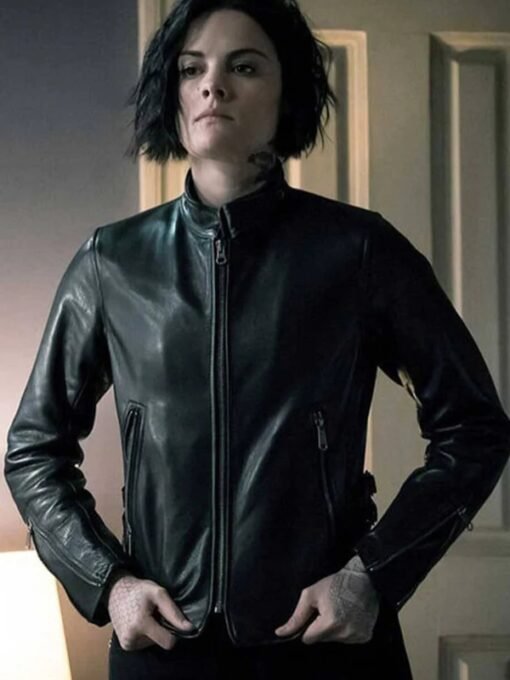Jane Doe Blindspot Black Leather Jacket