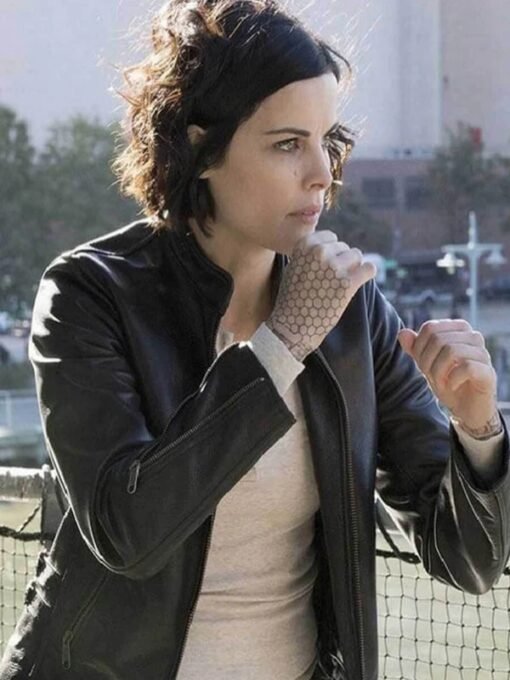Jaimie Alexander Blindspot Leather Jacket