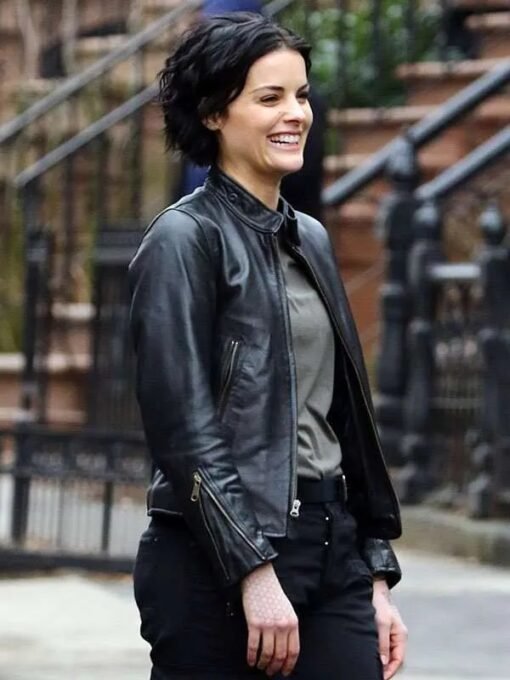 Jaimie Alexander Blindspot Black Jacket
