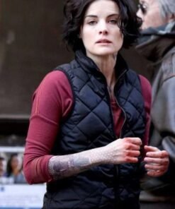 Jaimie Alexander Blindspot Black Vest
