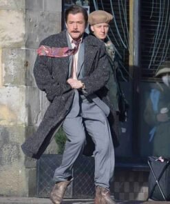 Taron Egerton Tetris Black Coat