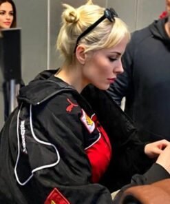Vintage Ferrari F1 Black Jacket
