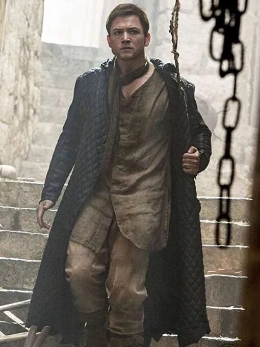 Taron Egerton Robin Hood Coat