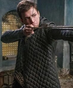 Taron Egerton Robin Hood Trench Coat