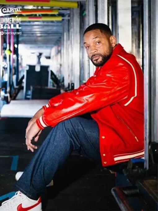 Will Smith Summertime Red Jacket