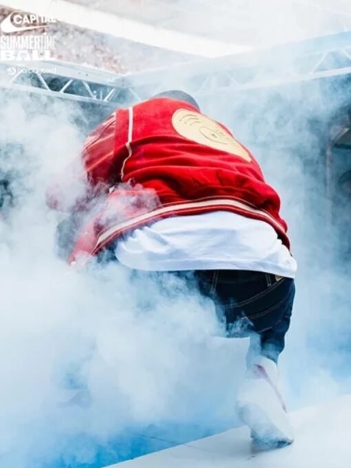 Summertime Ball Will Smith Red Varsity Jacket