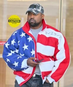 American Flag Kanye West Jacket