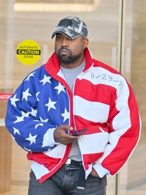 American Flag Kanye West Jacket