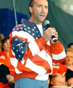 Lee Greenwood American Flag Jacket