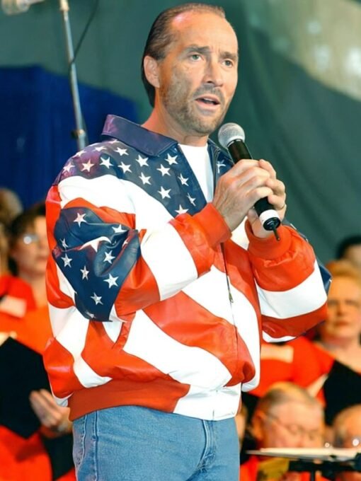 Lee Greenwood American Flag Jacket