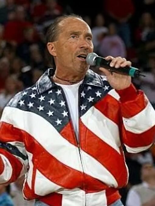 American Flag Lee Greenwood Bomber Jacket