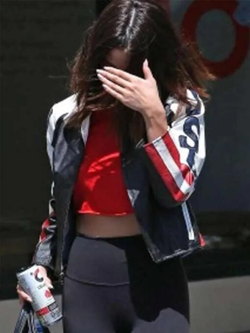 Selena Gomez USA Flag Jacket